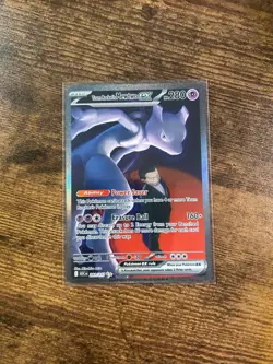 Pokemon Mega Evolution Ascended Heroes Team Rocket's Mewtwo Ex 281/217 - Image 1