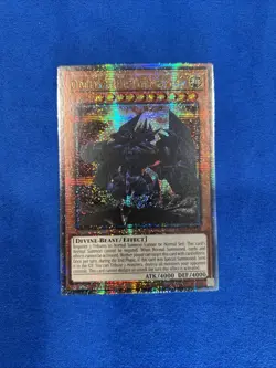 Obelisk The Tormentor QCR RA03 First Edition Yugioh NM/M - Image 1