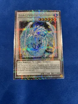 Brionac, Dragon Of The Ice Barrier QCR RA03 First Edition Yugioh NM/M - Image 1