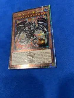 Red Eyes Darkness Metal Dragon QCR RA03 First Edition Yugioh NM/M - Image 3