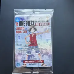 Monkey.D.Luffy (055) (College Basketball US Voyage) P-055 One Piece Promotion... - Image 1