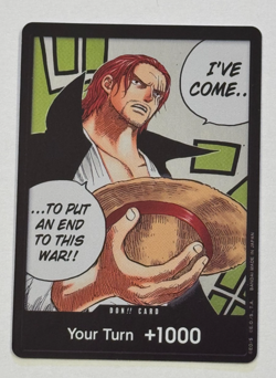One Piece Paramount War (OP-02) Shanks Don!! Card - Image 1
