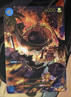 One Piece TCG - Edward Weevil - SP - The Azure Sea's Seven - EB01-023 - English - Image 1