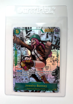 One Piece CCG Jewelry Bonney OP12-118 Manga Alt Art English - Read Description - Image 4