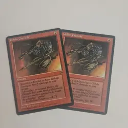 Goblin Grenade Fallen Empires Red Common MAGIC THE GATHERING CARD - Image 1