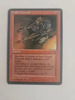 Goblin Grenade Fallen Empires Red Common MAGIC THE GATHERING CARD - Image 4