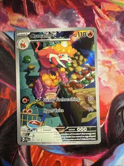 Crocalor 202/193 - SV02: Paldea Evolved Alt Art - Pokemon Card TCG Near Mint - Image 1
