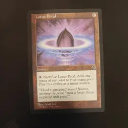 Magic the Gathering MTG card: Lotus Petal Tempest - Image 1