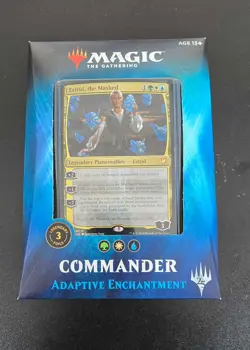 MTG Commander 2018 Adaptive Enchantment Deck Estrid the Masked SEALED - Image 1