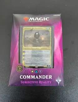 MTG Commander 2018 Subjective Reality Deck Aminatou the Fateshifter Sealed - Image 1
