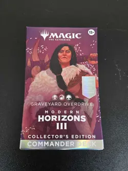 MTG Modern Horizons III Graveyard Overdrive Collector Commander Deck SEALED - Image 1