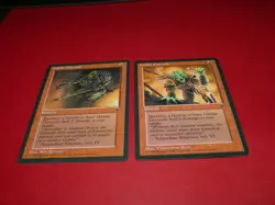 Magic the Gathering: MTG: Fallen Empires: Goblin Grenade x2 - Image 1