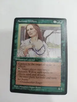 AUTUMN WILLOW mtg LP/NM Homelands 1 Rare - Image 1