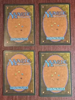 (4x) Retribution - MtG Homelands - Uncommon NM 1995 (c2) - Image 2