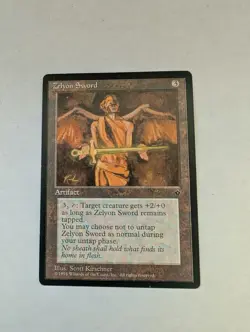 Zelyon Sword Fallen Empires Regular MTG - Image 1