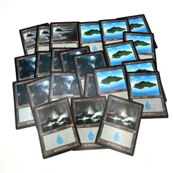 MTG Retro Frame Basic Land Lot Of 90+ Magic The Gathering - Image 2