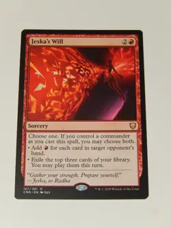 MTG Magic The Gathering Jeska's Will Commander Legends NM MINT! - Image 1