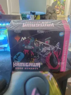 Magic The Gathering Kamigawa: Neon Dynasty Collector Booster Box - 12 Packs 195166105338 - Image 1