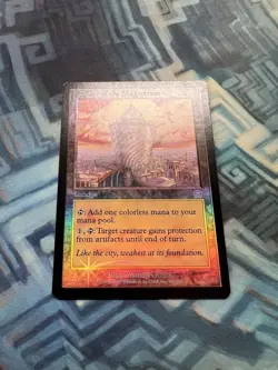 MTG Foil Tower of the Magistrate EX/LP+ Mercadian Masques - Image 2