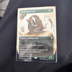 Badgermole Cub (Borderless) Avatar: The Last Airbender Regular - Image 1