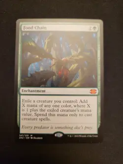 Food Chain: Double Masters Near Mint MTG - Image 1