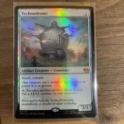 Technodrome FOIL 179 MTG Teenage Mutant Ninja Turtles TMT NM X1 - Image 1