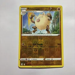 Primeape Reverse Holo - 134/264 - Fusion Strike Pokemon 2021 - Image 1