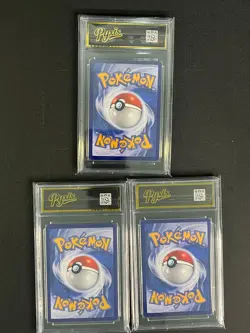 Pokemon 3pcs Chinese cards Gengar GEM VOL.3 CBB3C03 01 06 02/07Grade10 - Image 2