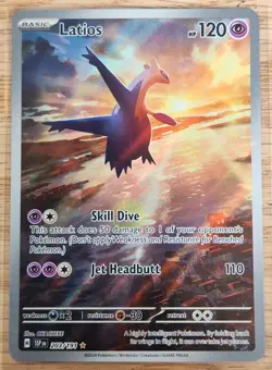 Latios 203/191 Full Art Holo Surging Sparks 2024 Pokemon TCG - Image 1