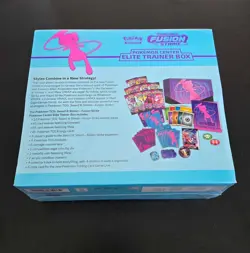 Pokemon Center Fusion Strike Elite Trainer Box ETB SEALED Mew - Image 2