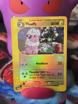 Pokemon Flaaffy 077/165 Expedition Base Set Reverse Holo - Image 1