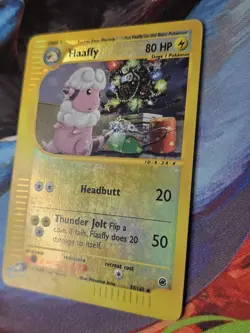 Pokemon Flaaffy 077/165 Expedition Base Set Reverse Holo - Image 2