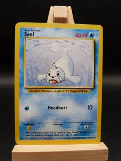 Pokemon Uncommon Card : Seel 41/102 (Base Set) - Image 1