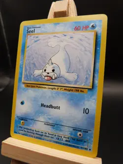 Pokemon Uncommon Card : Seel 41/102 (Base Set) - Image 3