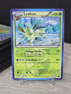 Pokemon Card TCG Leafeon 11/116 (BW Plasma Freeze) Deck Exclusives Non Holo 2013 - Image 3