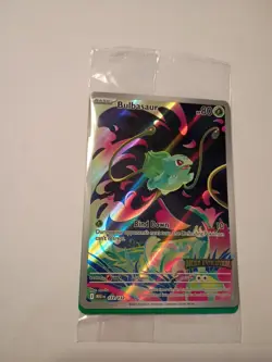 Bulbasaur 133/132 Illustration Rare Mega Evolution Promo Sealed Pokemon Card TCG - Image 3