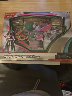 Pokemon TCG Scarlet Violet Iron Valiant ex Box Brand New Factory Sealed 4 Packs - Image 3