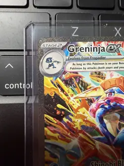 2024 POKEMON GRENINJA EX TWILIGHT MASQUERADE SPECIAL ILLUSTRATION #214/167! MINT - Image 2