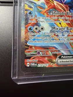 2024 POKEMON GRENINJA EX TWILIGHT MASQUERADE SPECIAL ILLUSTRATION #214/167! MINT - Image 5
