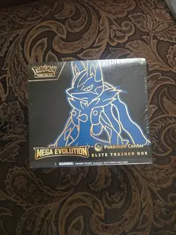 Pokemon Mega Evolution Lucario Elite Trainer Box - Image 1