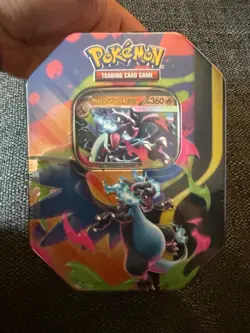 Pokemon TCG Mega Charizard X ex Tin – NEW & SEALED - Image 1