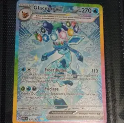 Pokemon Glaceon ex 150/131 Sv: Prismatic Evolutions Special Illustration Rare H… - Image 1
