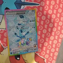 Pokemon Glaceon ex 150/131 Sv: Prismatic Evolutions Special Illustration Rare H… - Image 5
