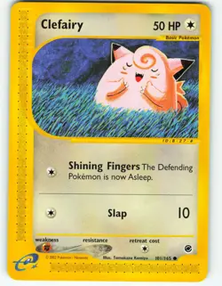 Clefairy - 101/165 Expedition Base Set - Pokemon TCG - 2002 - Image 1