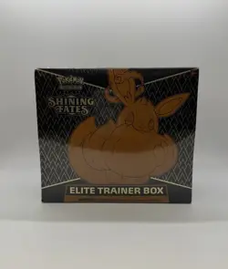 Pokemon TCG Sword & Shield Shining Fates Factory Sealed Elite Trainer Box - Image 1