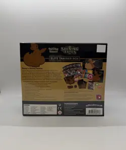 Pokemon TCG Sword & Shield Shining Fates Factory Sealed Elite Trainer Box - Image 3