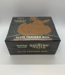 Pokemon TCG Sword & Shield Shining Fates Factory Sealed Elite Trainer Box - Image 5