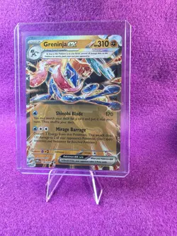 Pokemon TCG - Greninja ex 106/167 - Twilight Masquerade - Ultra Rare - Image 1