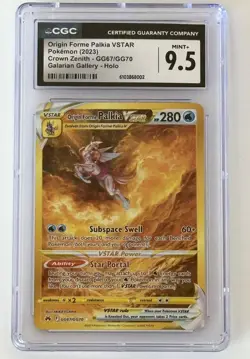 Pokemon Origin Forme Palkia VSTAR Crown Zenith Galarian Gallery CGC 9.5 - Image 1