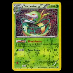 Serperior | RC3/RC25 | Pokemon, Legendary Treasures: Radiant Collection Holo - Image 1